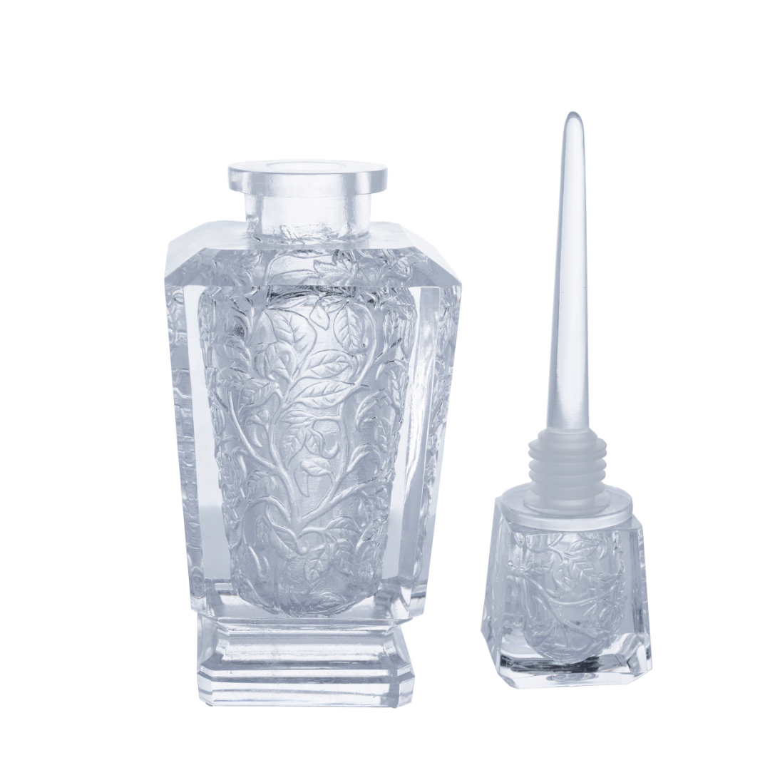 Square leaves bottle