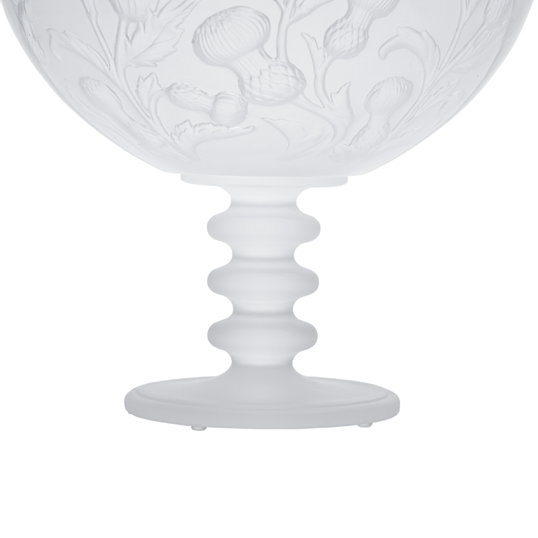 Blooming flower bowl with cover