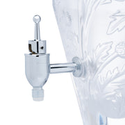 Blooming flower fountain